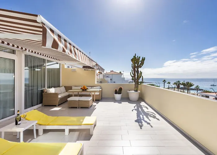Magnificent Flat With Splendid Ocean Views Apartmán Los Cristianos (Tenerife)
