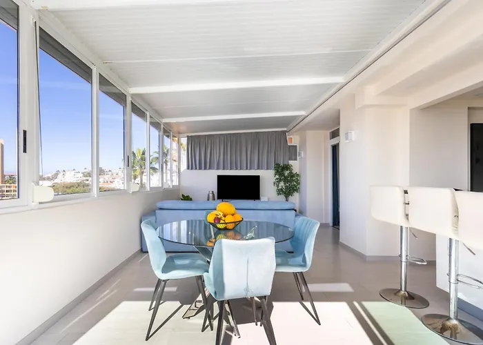 Apartmán Magnificent Flat With Splendid Ocean Views Los Cristianos (Tenerife)